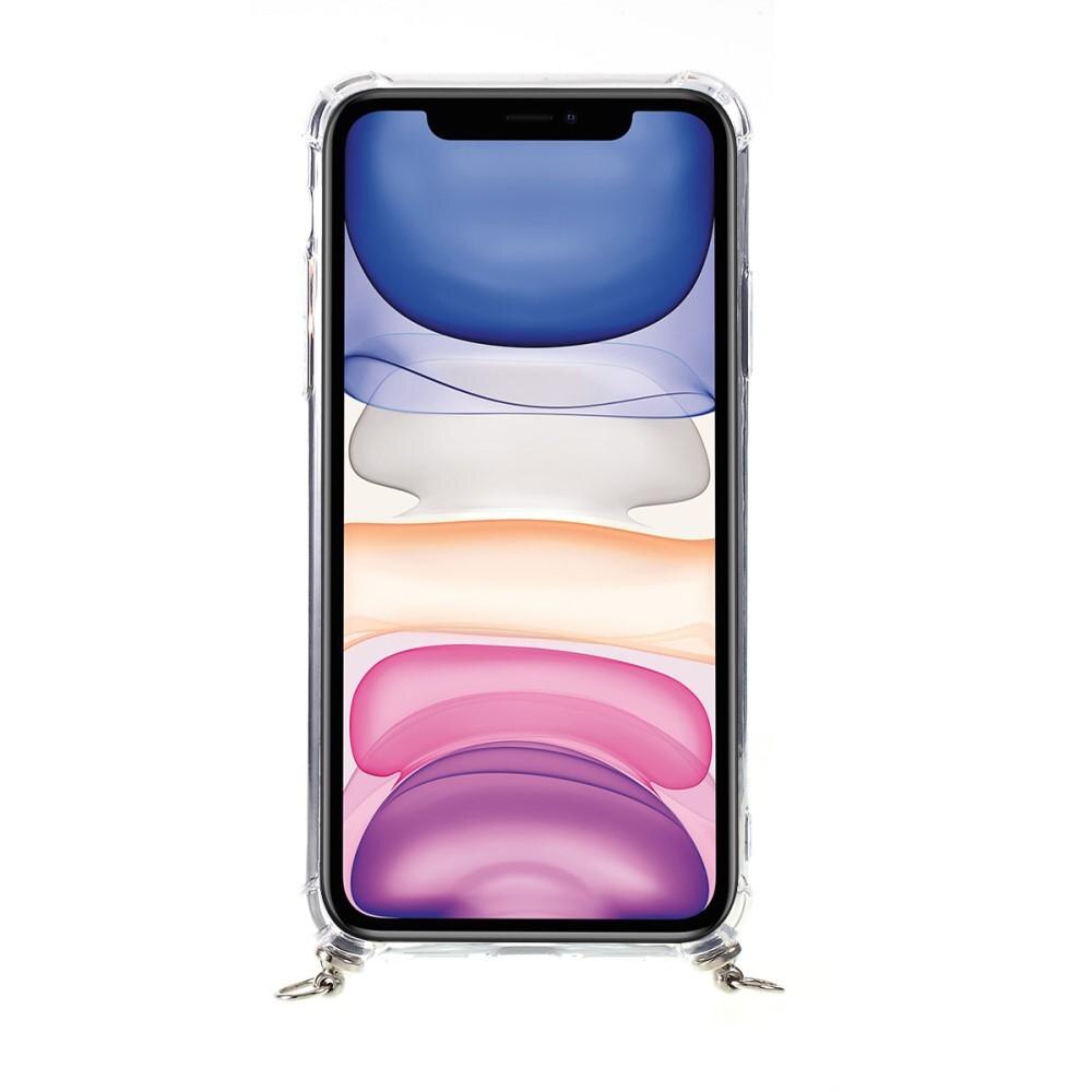 Funda con correa colgante iPhone 11 Transparente