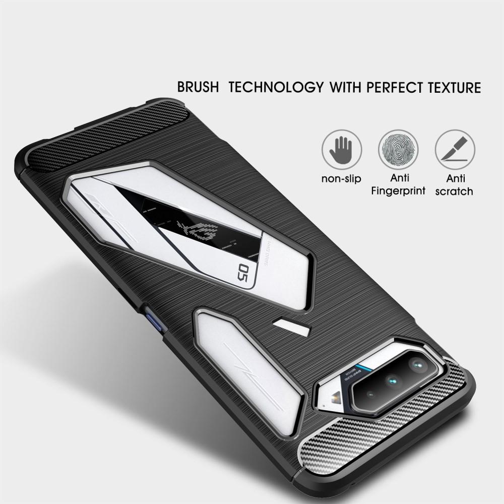 Funda Brushed TPU Case Asus ROG Phone 5 Black