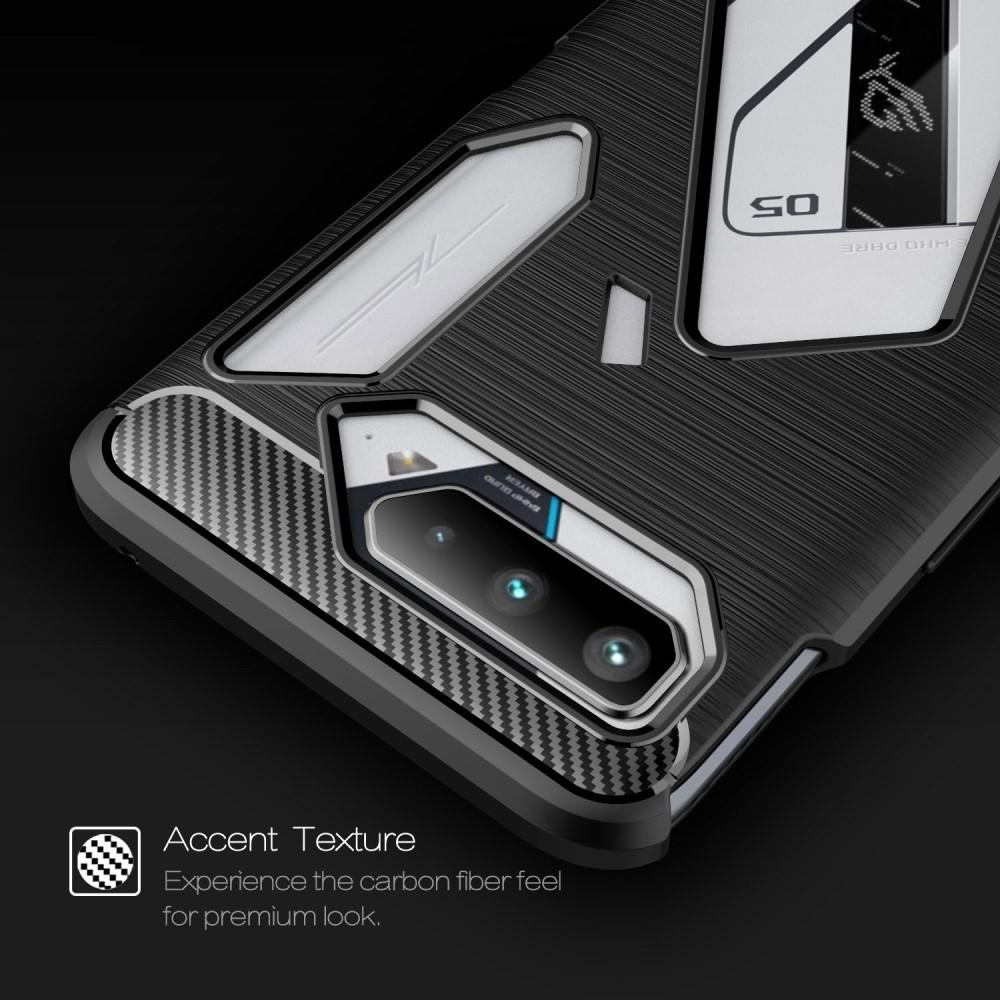 Funda Brushed TPU Case Asus ROG Phone 5 Black