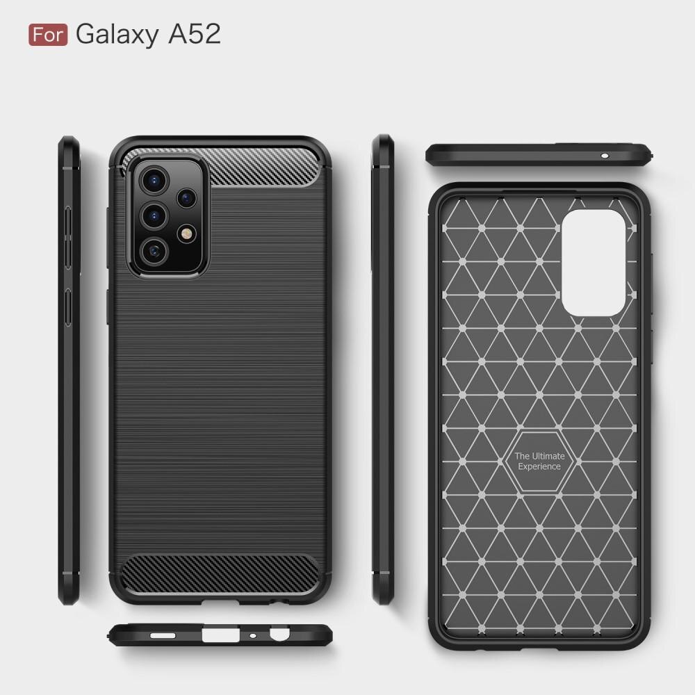 Funda Brushed TPU Case Samsung Galaxy A52 5G Black