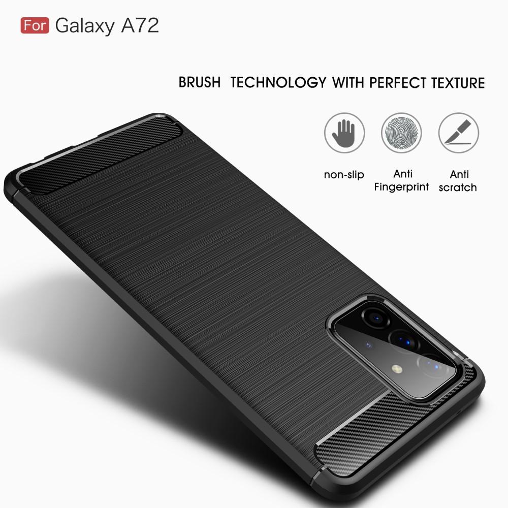 Funda Brushed TPU Case Samsung Galaxy A72 5G Black
