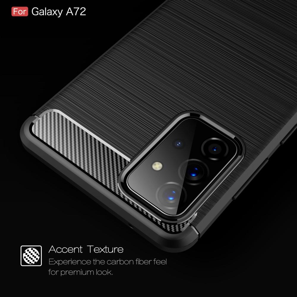 Funda Brushed TPU Case Samsung Galaxy A72 5G Black
