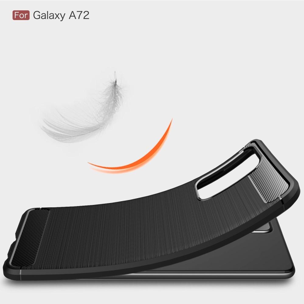 Funda Brushed TPU Case Samsung Galaxy A72 5G Black