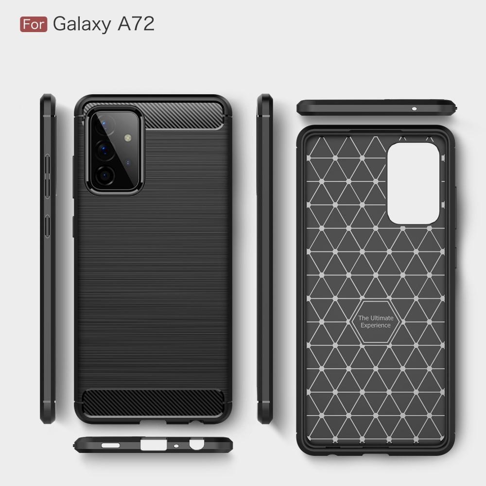 Funda Brushed TPU Case Samsung Galaxy A72 5G Black