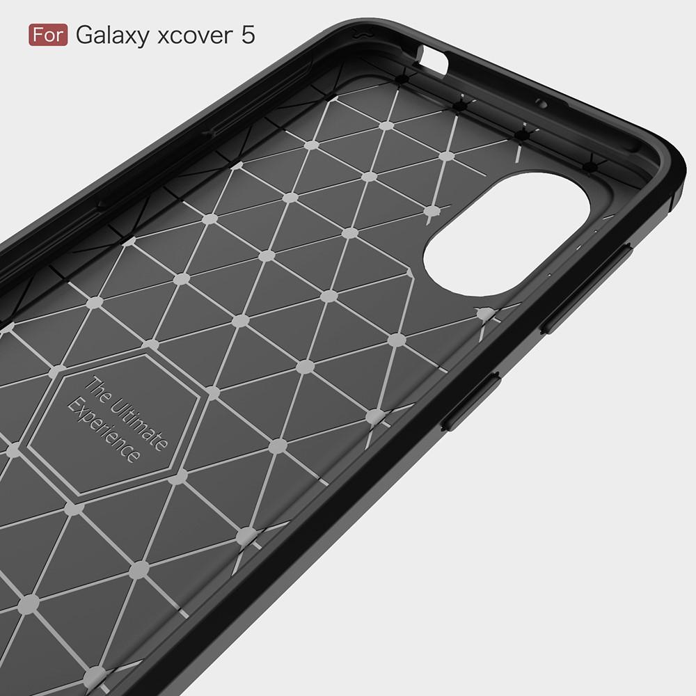Funda Brushed TPU Case Samsung Galaxy Xcover 5 Black