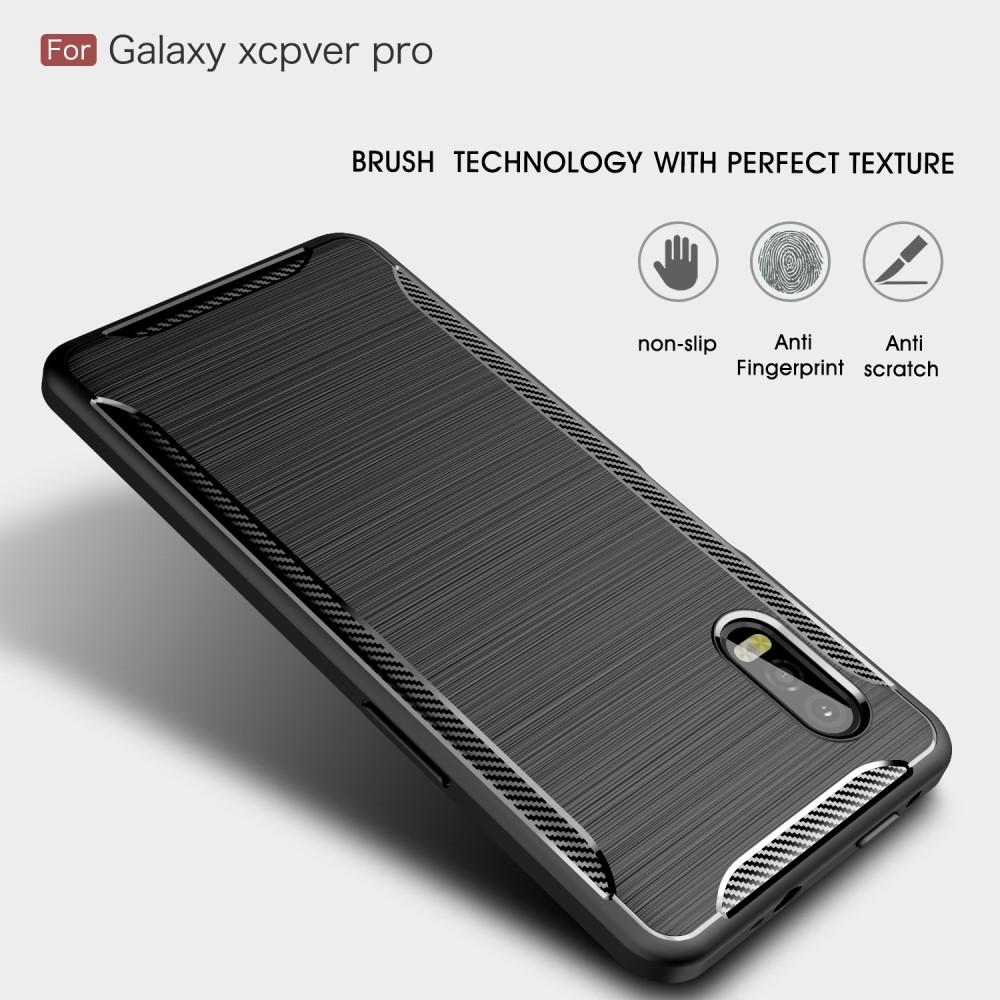 Funda Brushed TPU Case Samsung Galaxy Xcover Pro Black