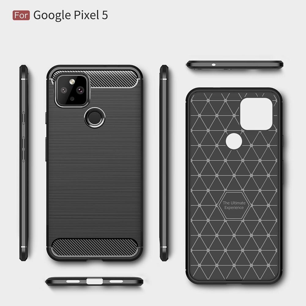 Funda Brushed TPU Case Google Pixel 5 Black