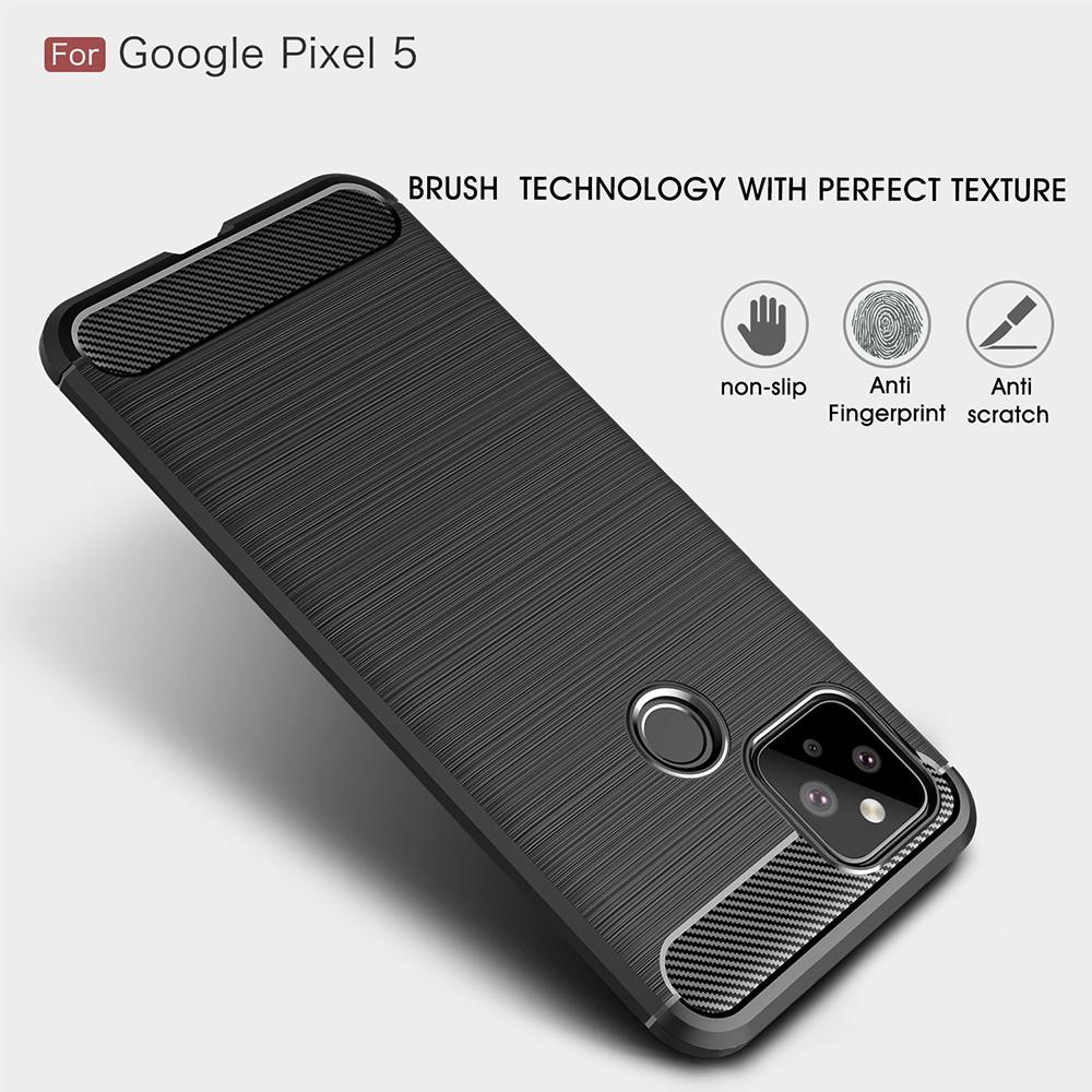 Funda Brushed TPU Case Google Pixel 5 Black