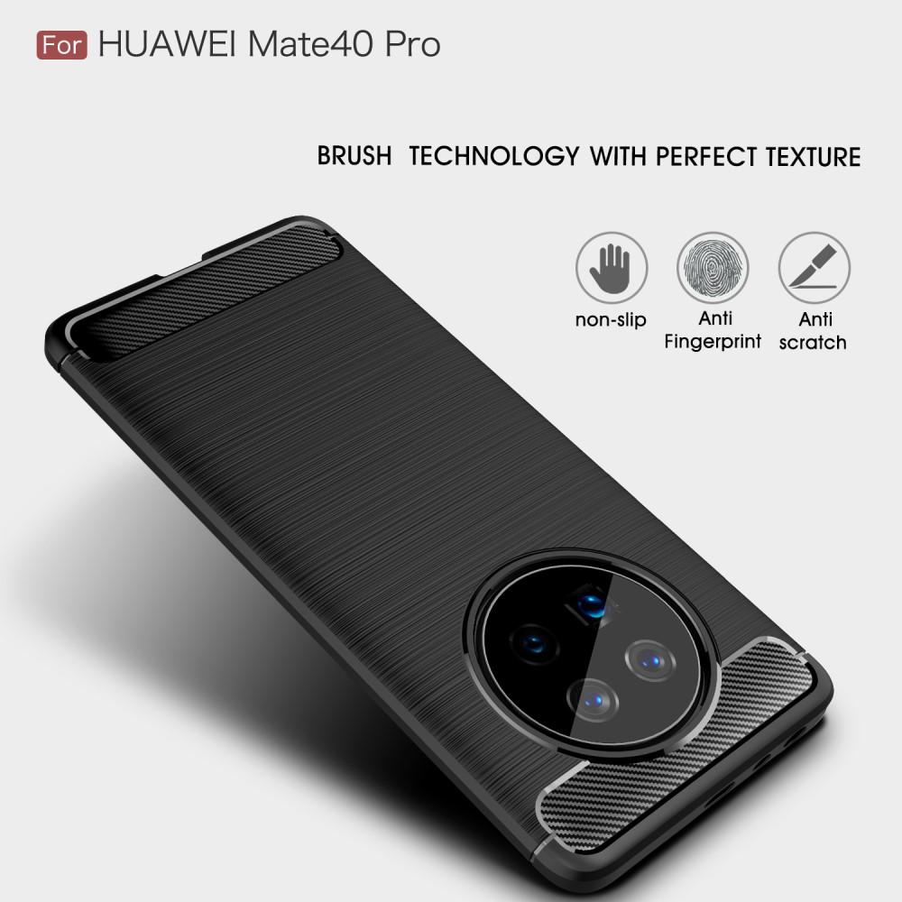 Funda Brushed TPU Case Huawei Mate 40 Pro Black