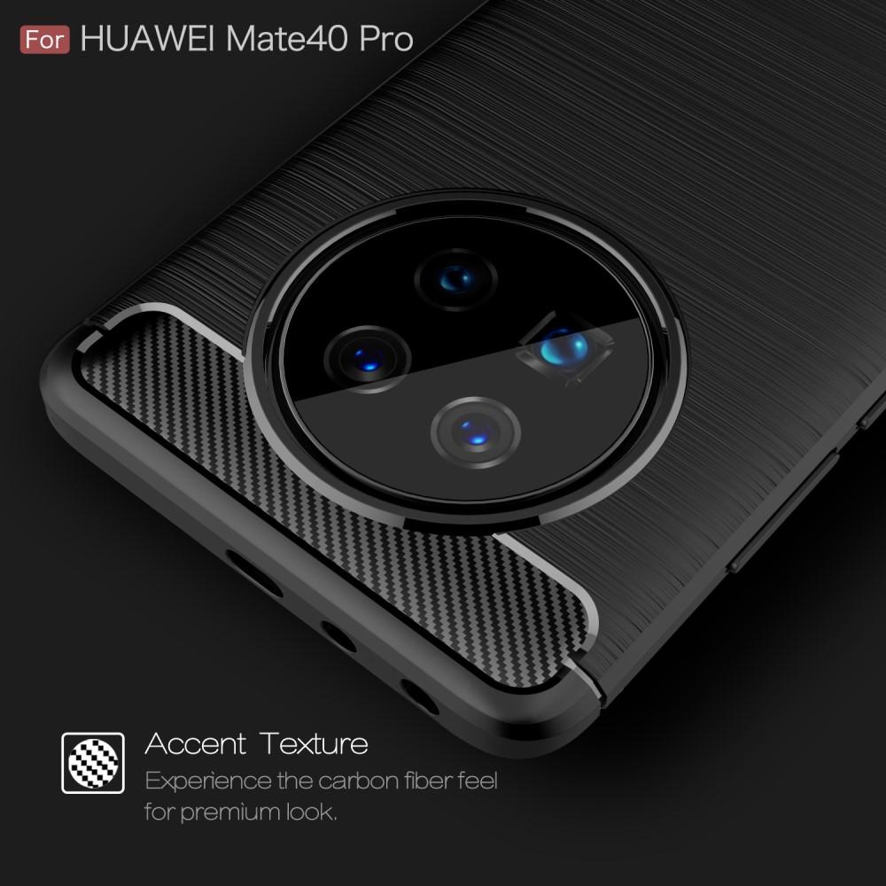 Funda Brushed TPU Case Huawei Mate 40 Pro Black