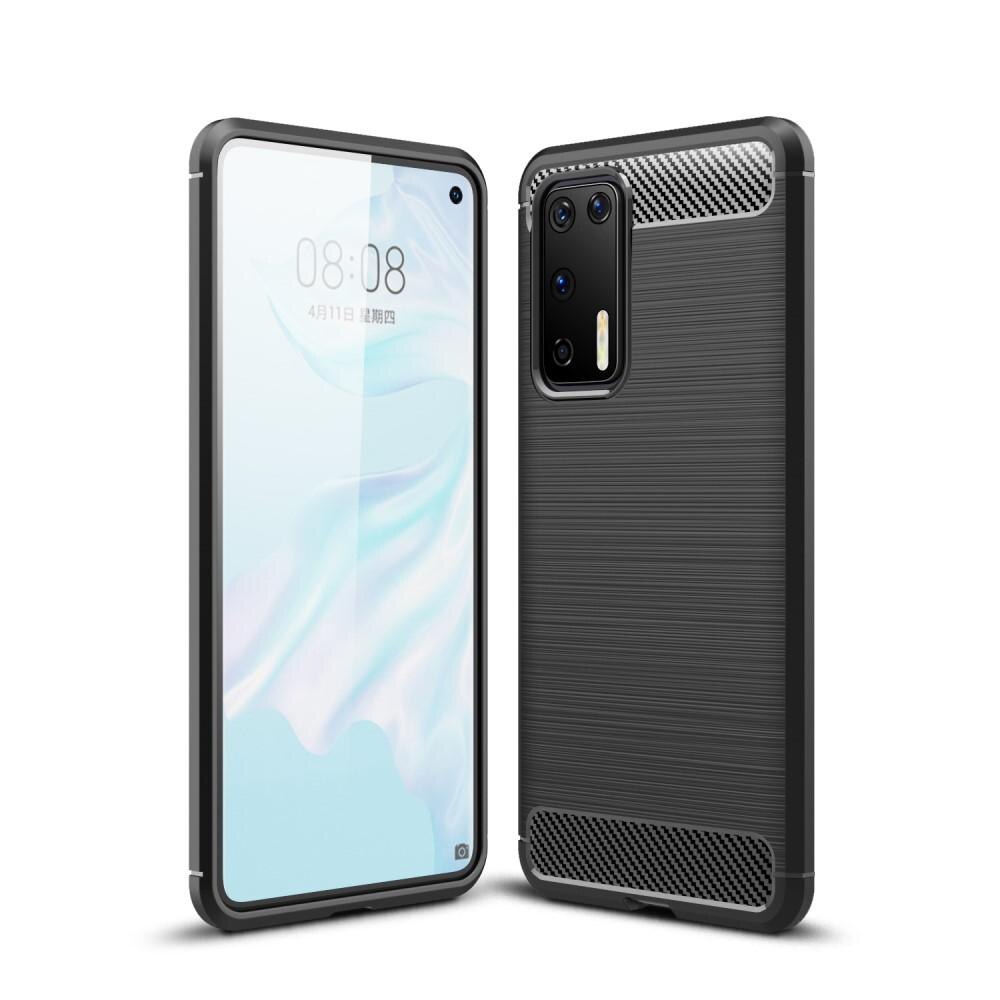 Funda Brushed TPU Case Huawei P40 Black