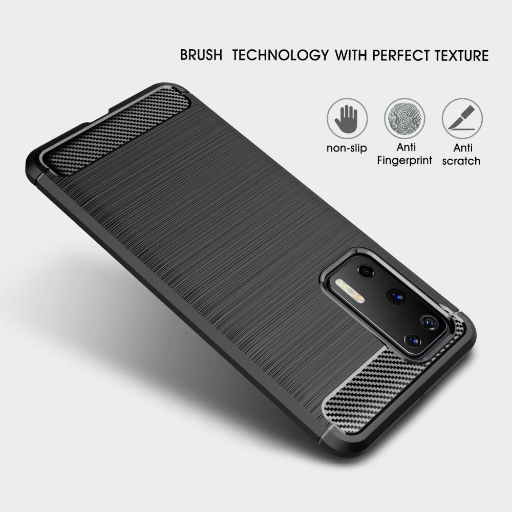 Funda Brushed TPU Case Huawei P40 Black