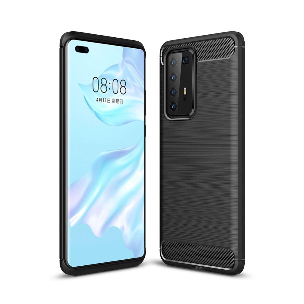 Funda Brushed TPU Case Huawei P40 Pro Black