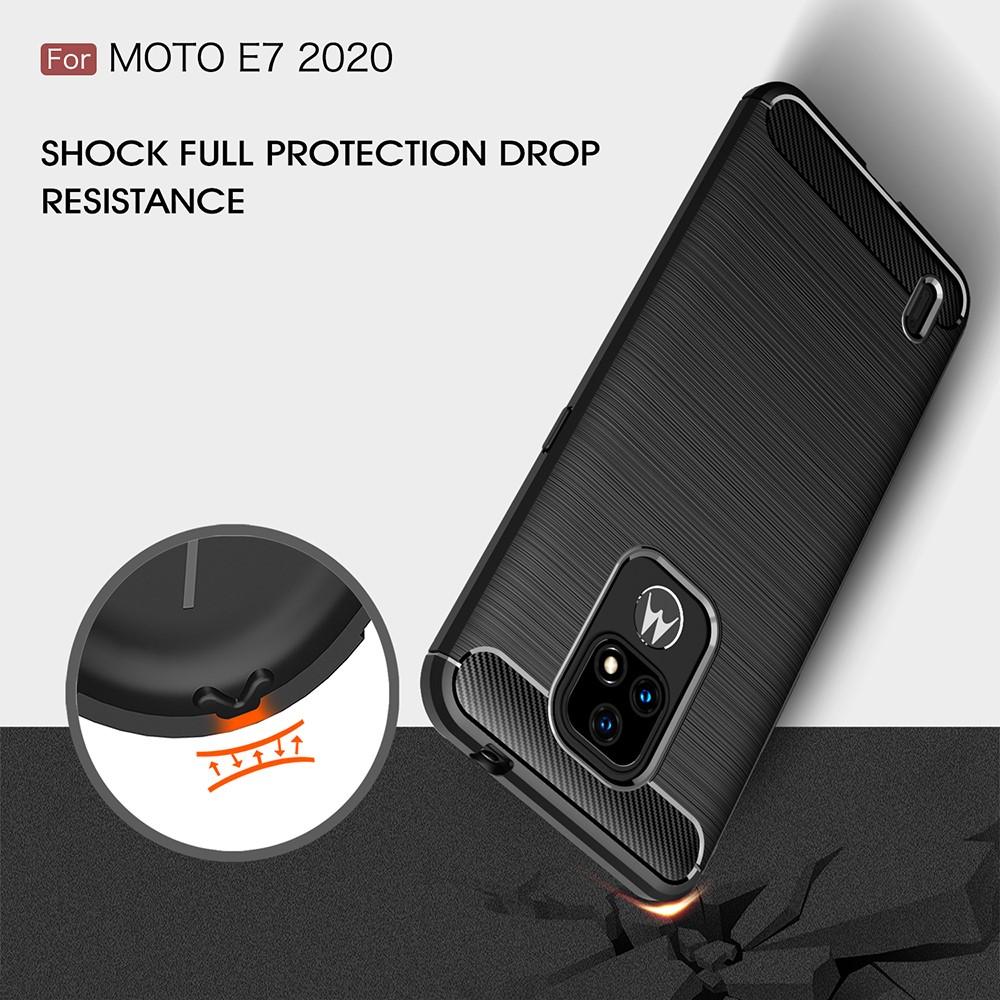 Funda TPU Brushed Motorola Moto E7 [F