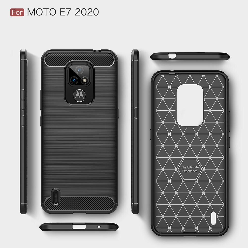 Funda TPU Brushed Motorola Moto E7 [F