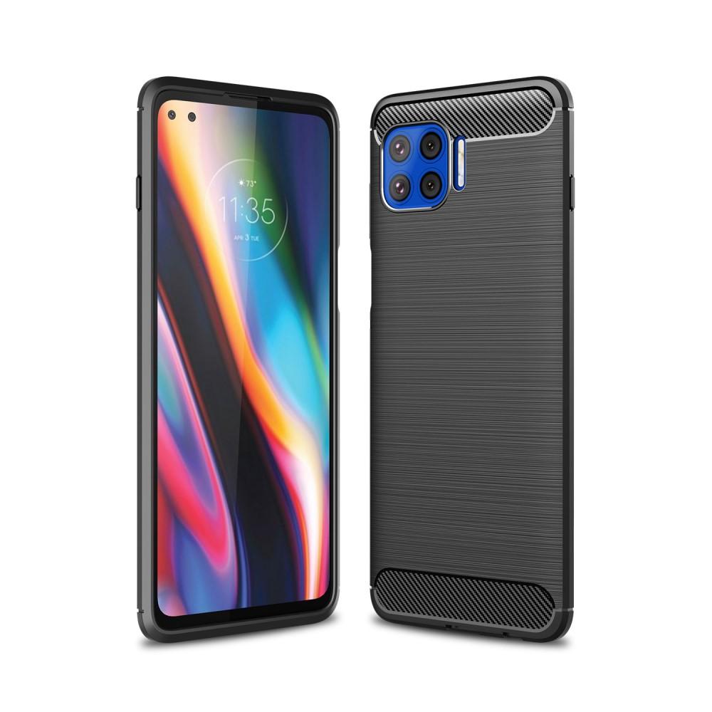 Funda Brushed TPU Case Motorola Moto G Plus 5G Black