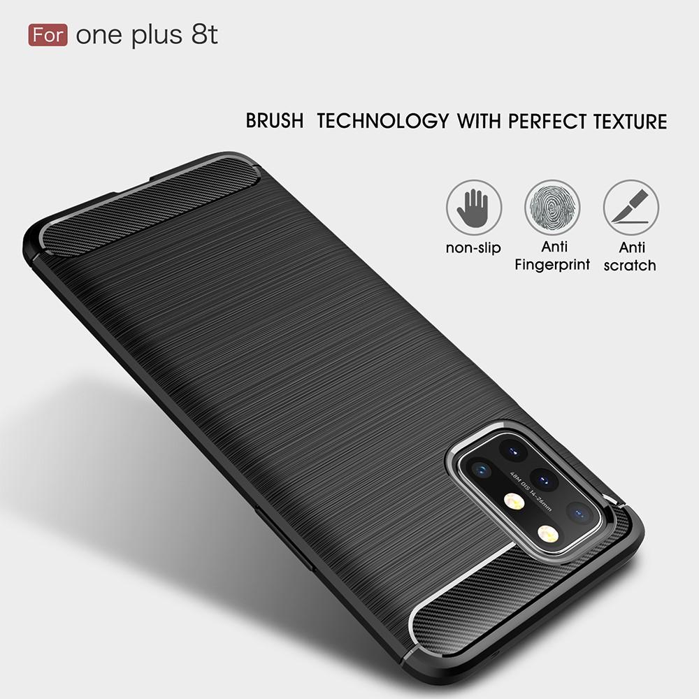 Funda Brushed TPU Case OnePlus 8T Black