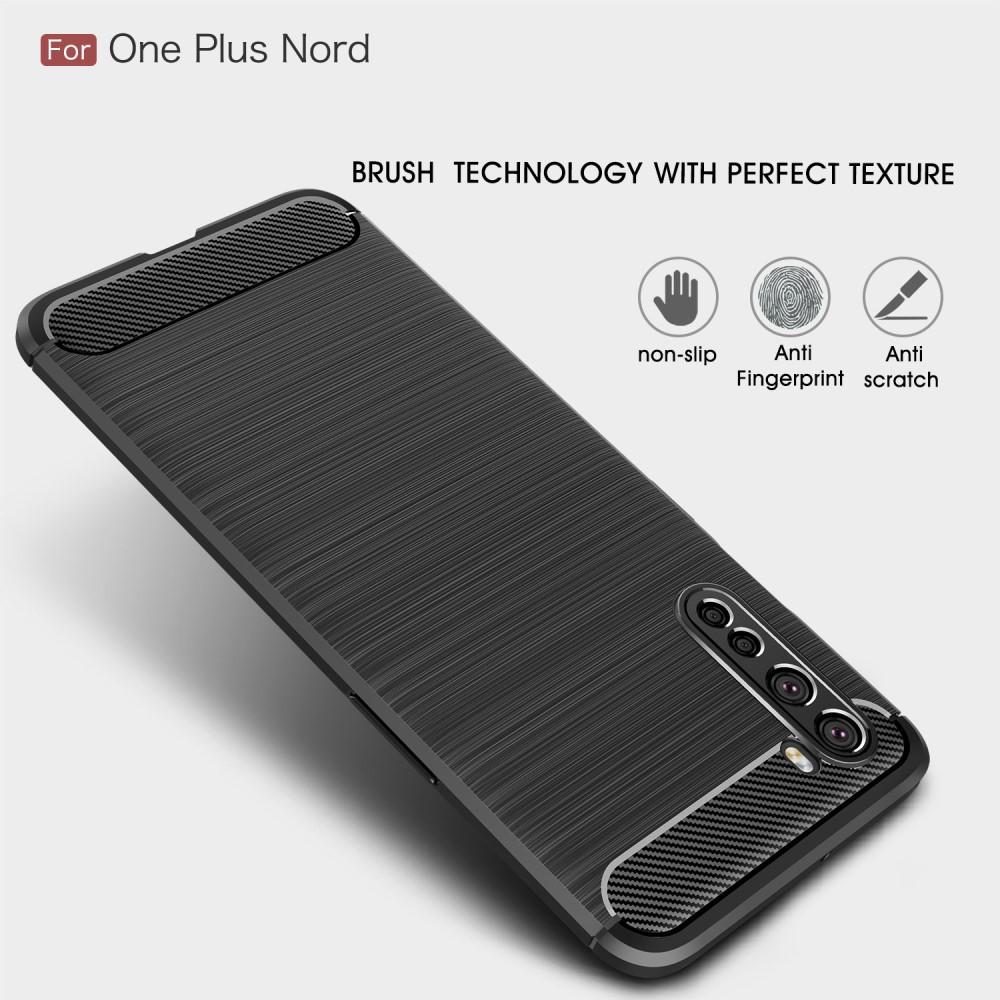 Funda Brushed TPU Case OnePlus Nord Black