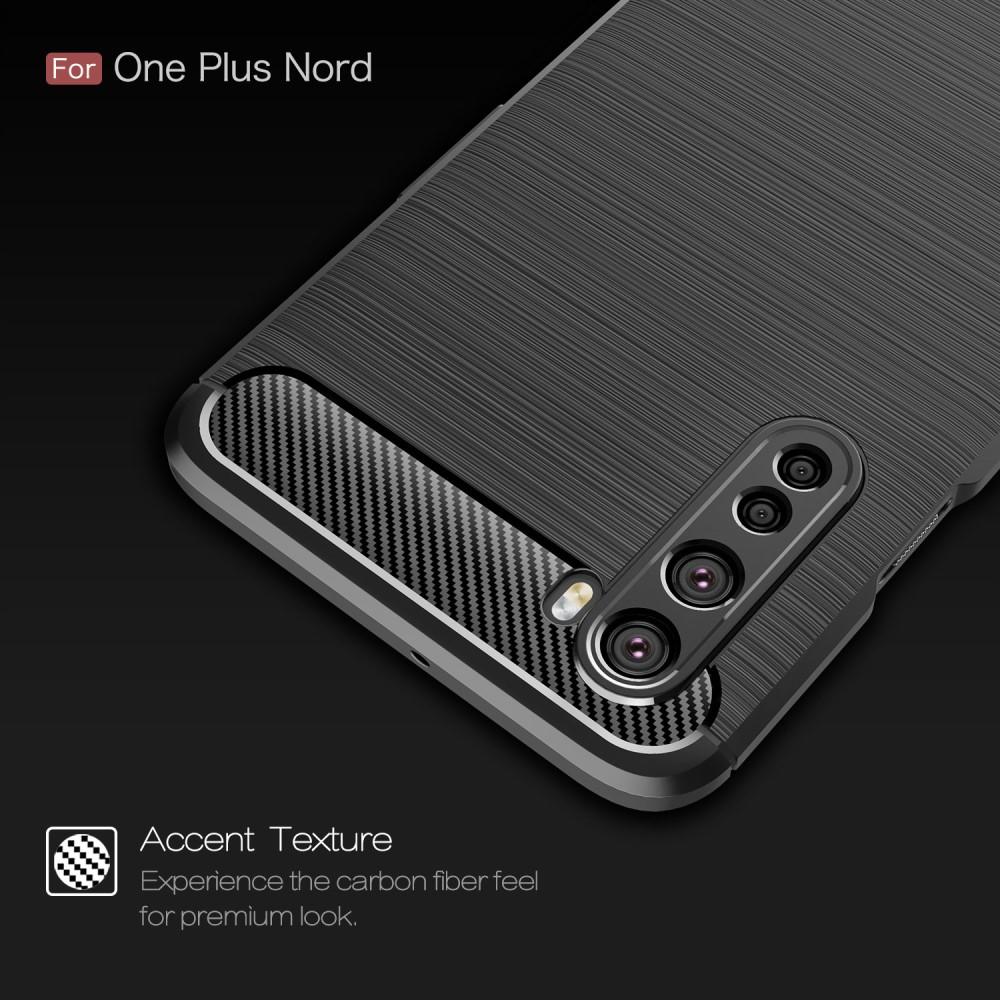 Funda Brushed TPU Case OnePlus Nord Black