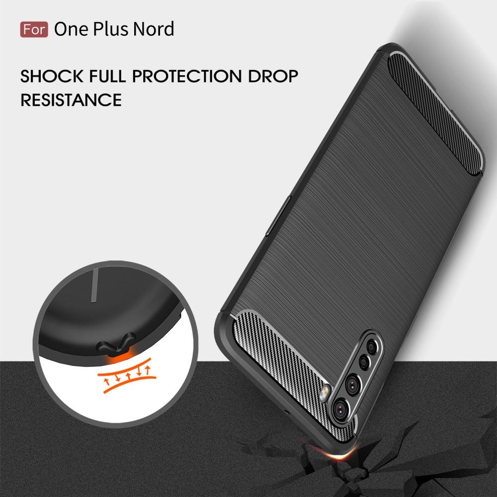 Funda Brushed TPU Case OnePlus Nord Black