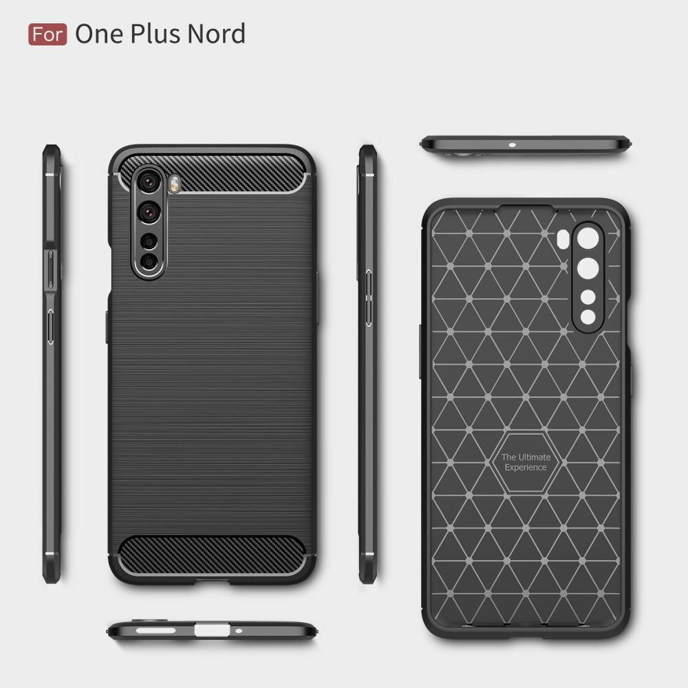 Funda Brushed TPU Case OnePlus Nord Black