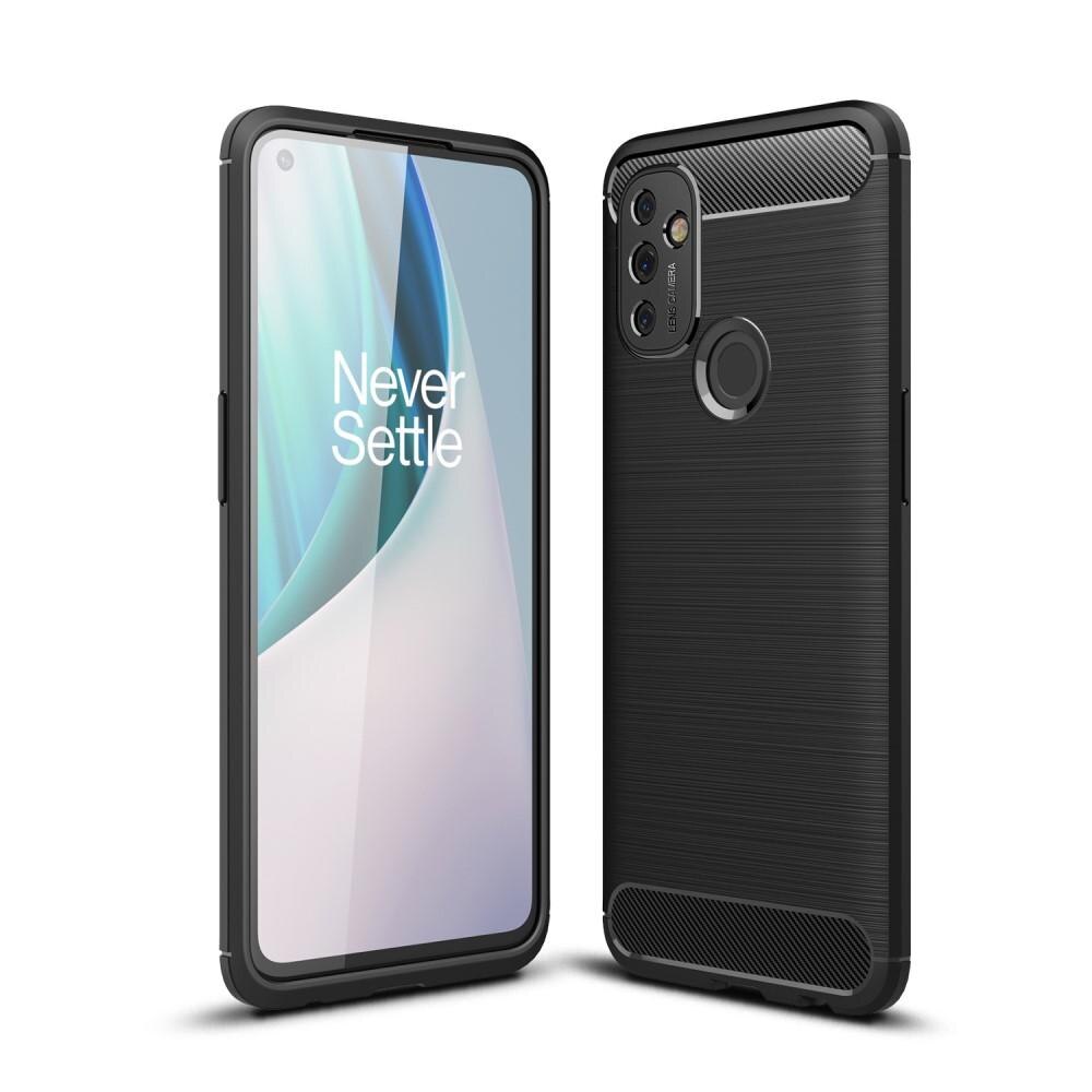 Funda Brushed TPU Case OnePlus Nord N100 Black