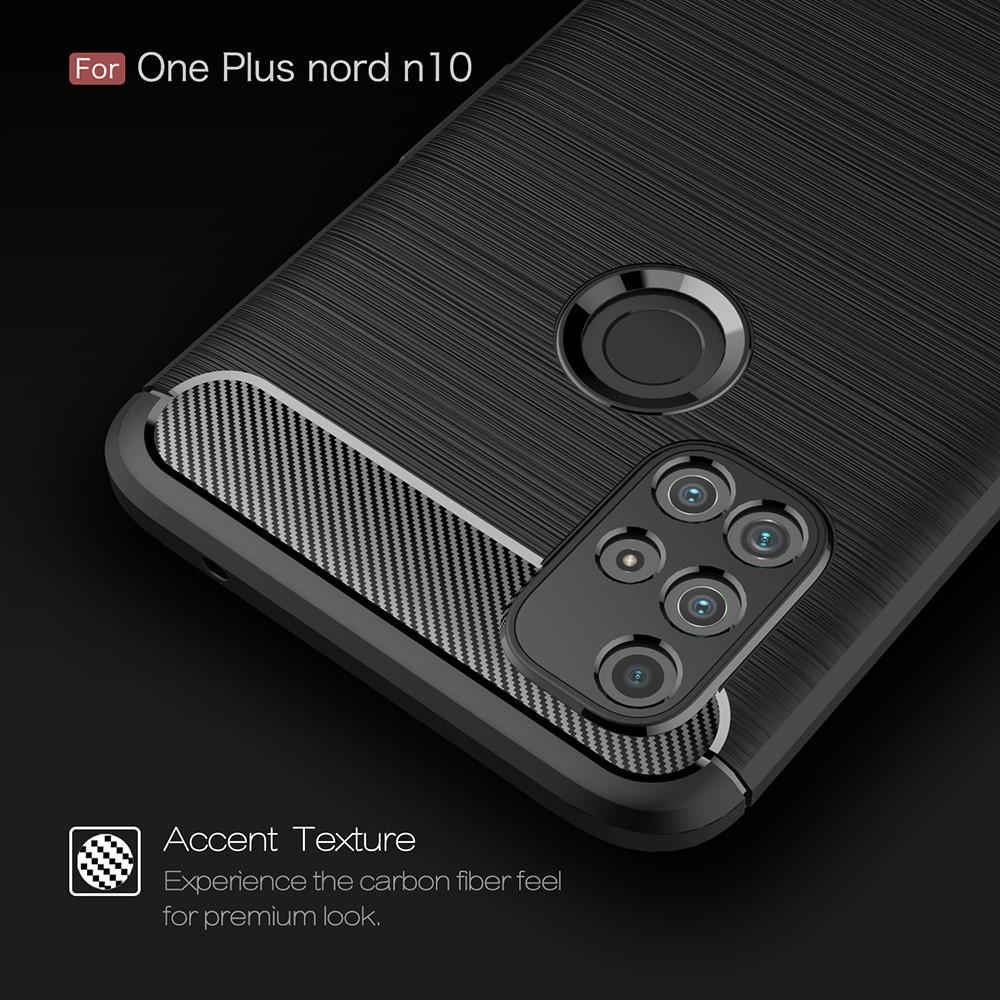 Funda Brushed TPU Case OnePlus Nord N10 5G Black