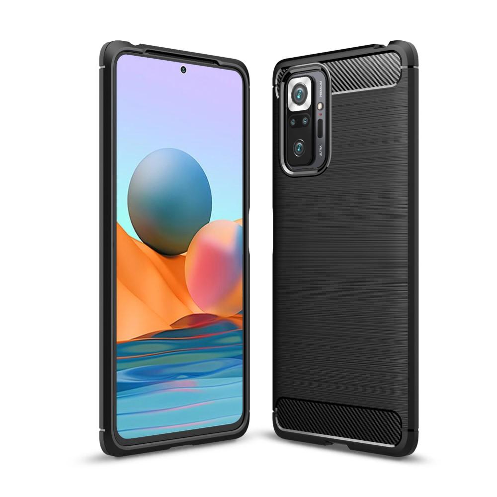 Funda Brushed TPU Case Xiaomi Redmi Note 10 Pro Black