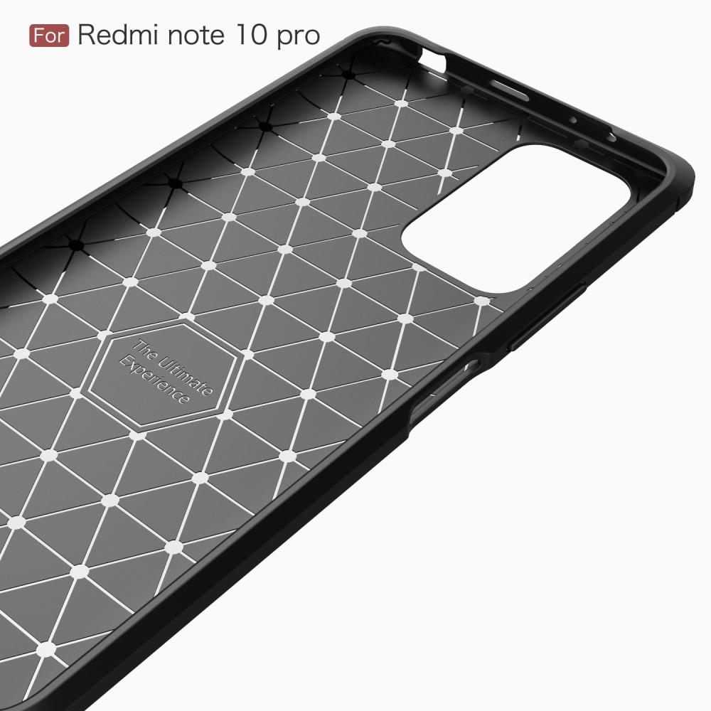 Funda Brushed TPU Case Xiaomi Redmi Note 10 Pro Black