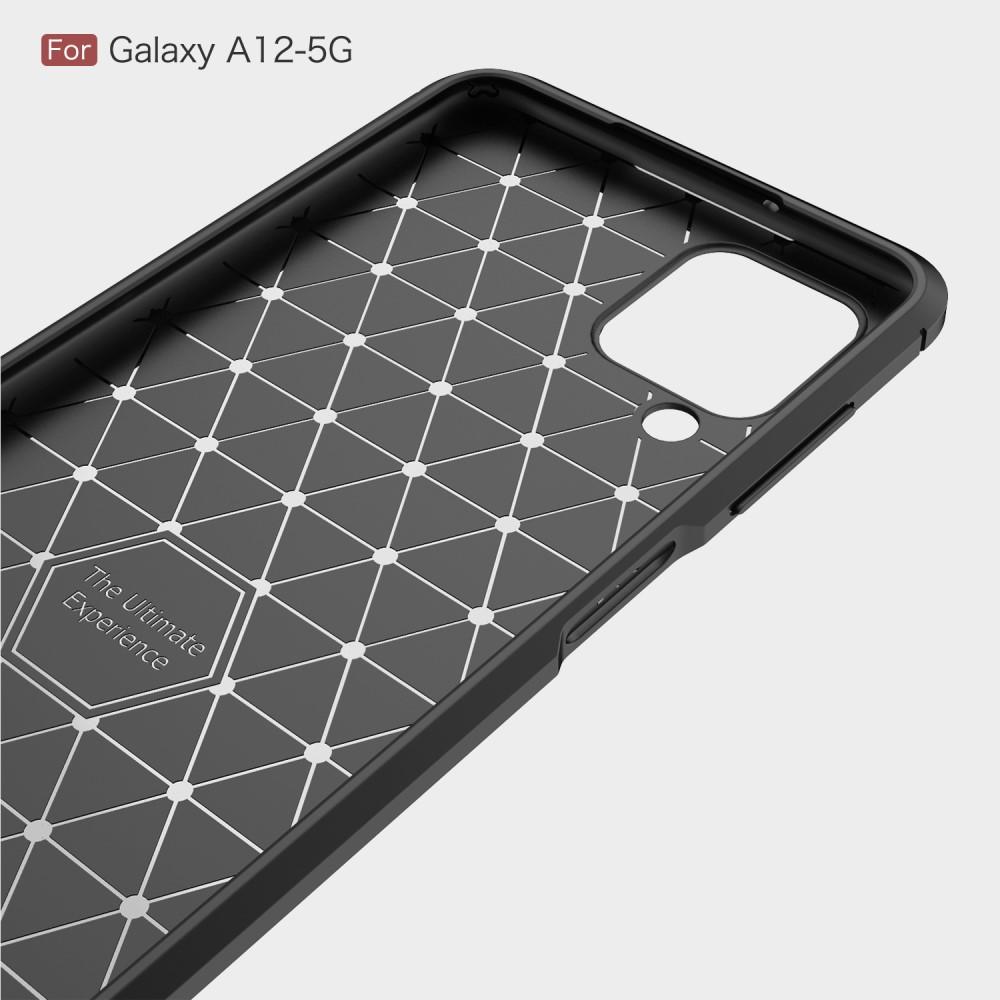 Funda Brushed TPU Case Samsung Galaxy A12 5G Black