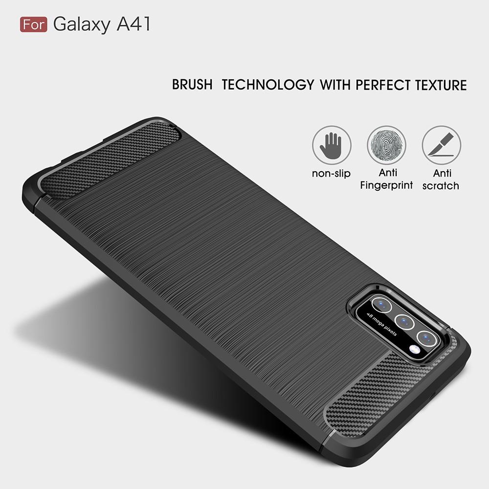 Funda Brushed TPU Case Samsung Galaxy A41 Black