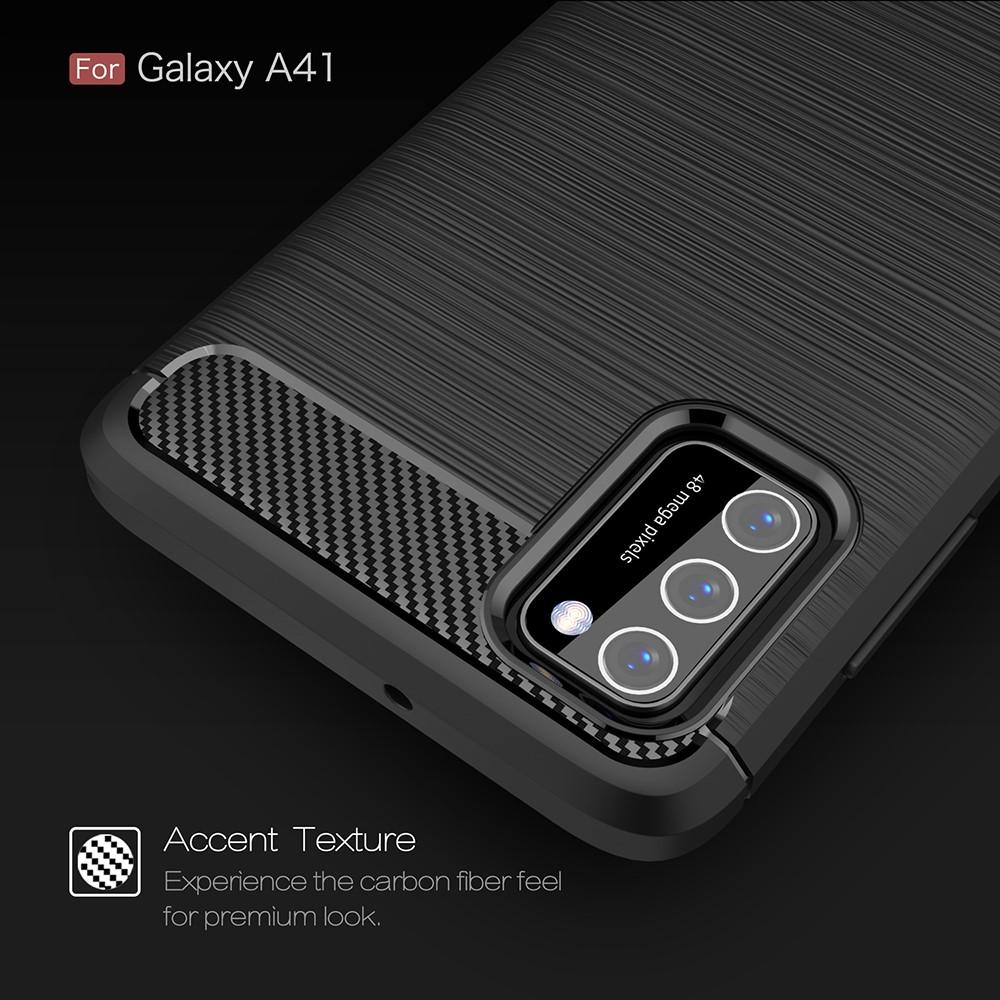 Funda Brushed TPU Case Samsung Galaxy A41 Black