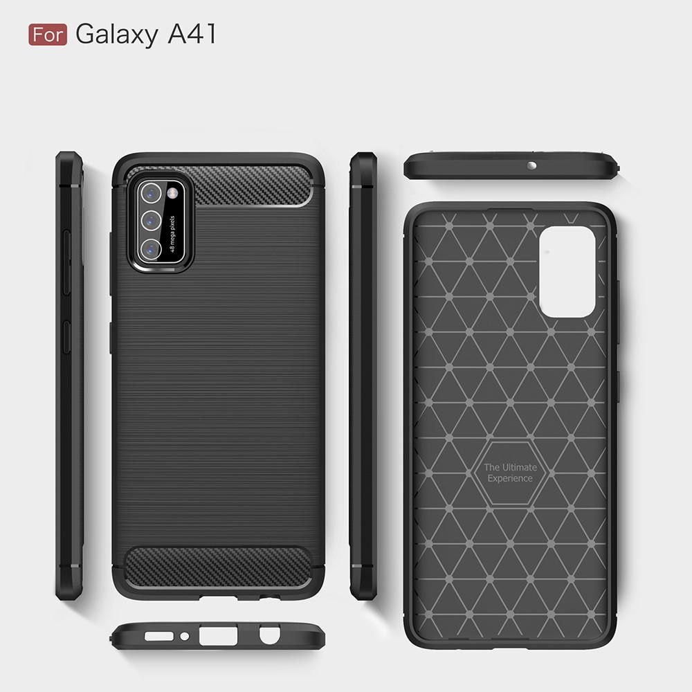 Funda Brushed TPU Case Samsung Galaxy A41 Black