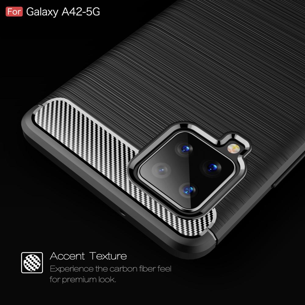 Funda Brushed TPU Case Samsung Galaxy A42 Black