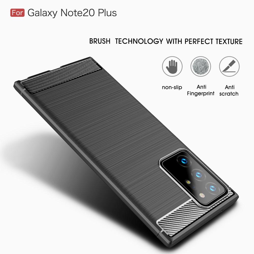 Funda Brushed TPU Case Samsung Galaxy Note 20 Ultra Black