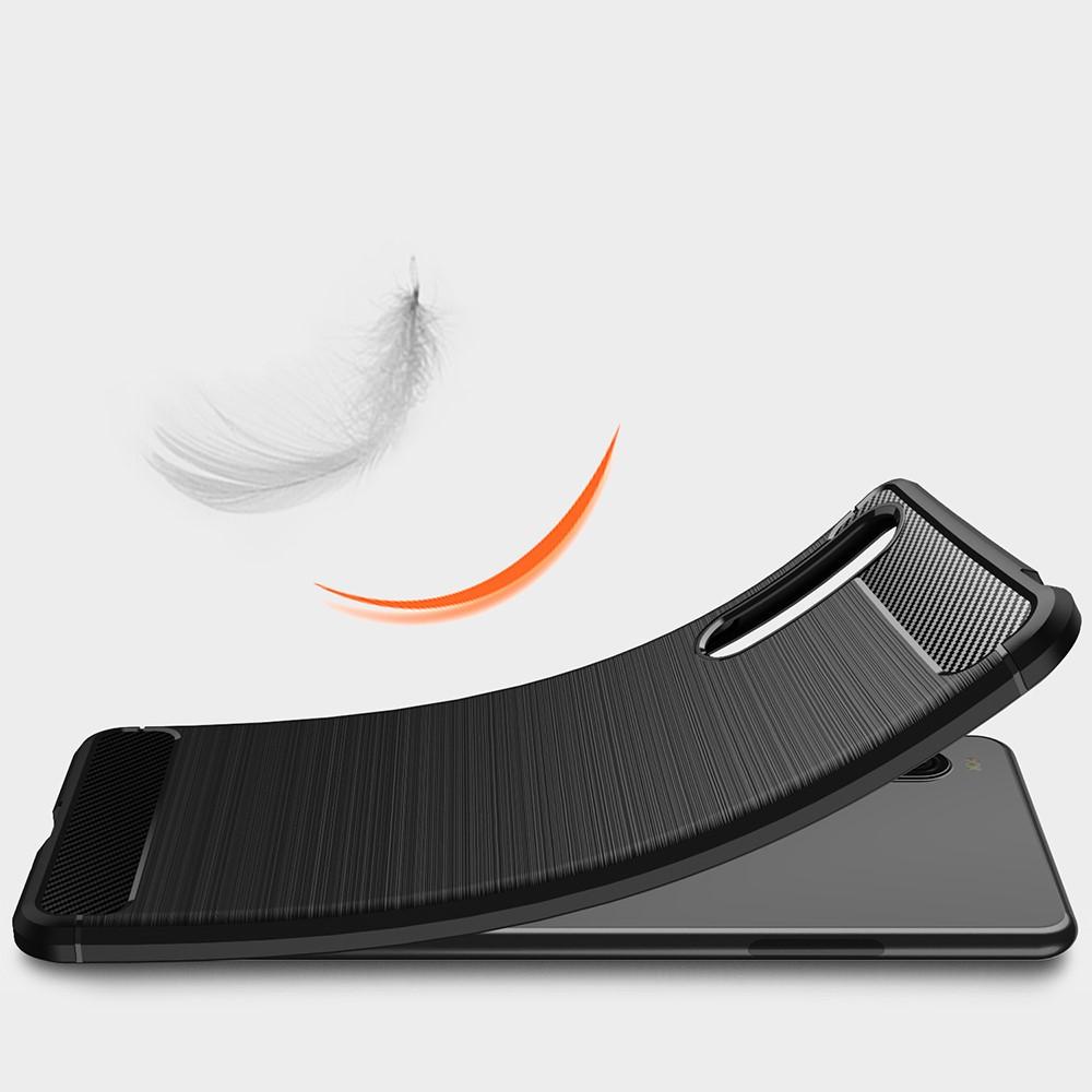 Funda Brushed TPU Case Sony Xperia 10 III Black