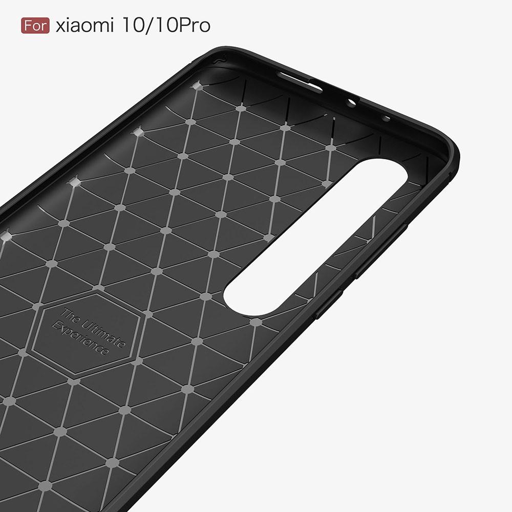 Funda Brushed TPU Case Xiaomi Mi 10/10 Pro Black