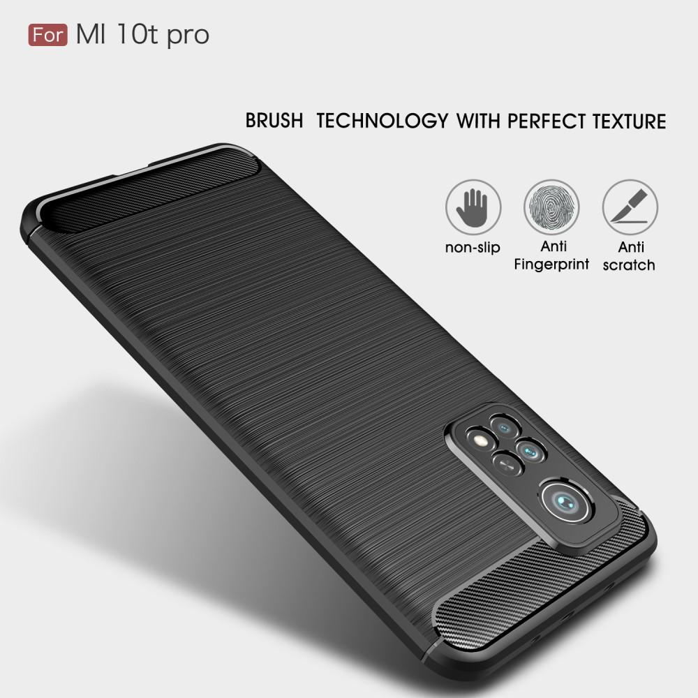 Funda Brushed TPU Case Xiaomi Mi 10T/10T Pro Black