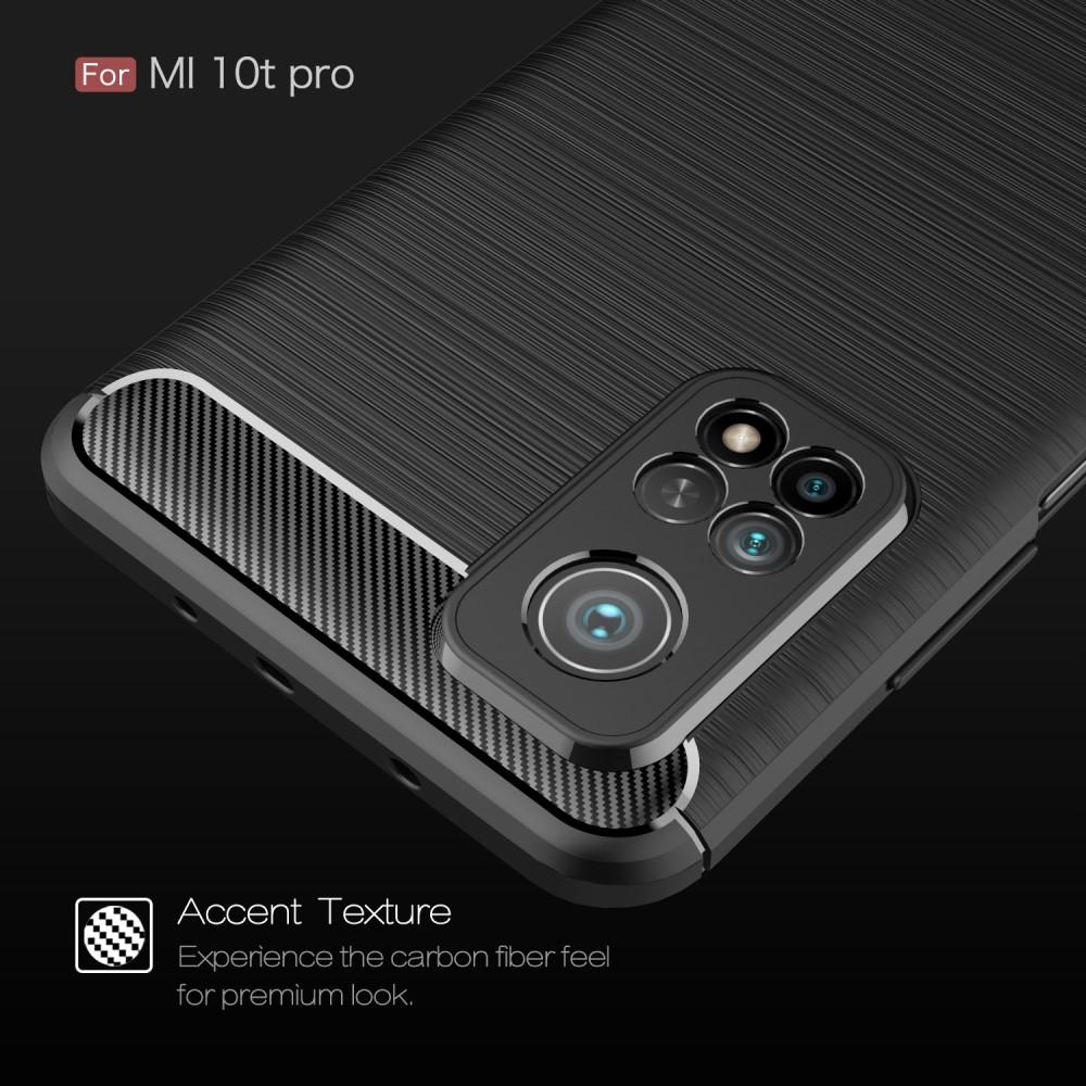 Funda Brushed TPU Case Xiaomi Mi 10T/10T Pro Black