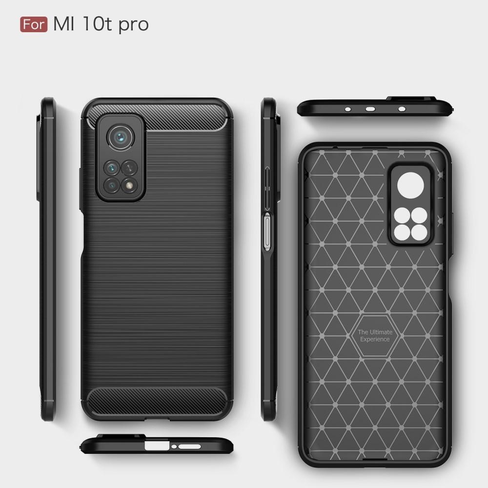 Funda Brushed TPU Case Xiaomi Mi 10T/10T Pro Black