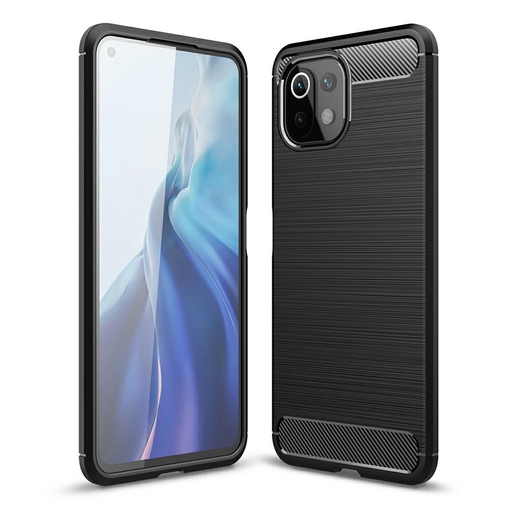 Funda Brushed TPU Case Xiaomi Mi 11 Lite 5G Black