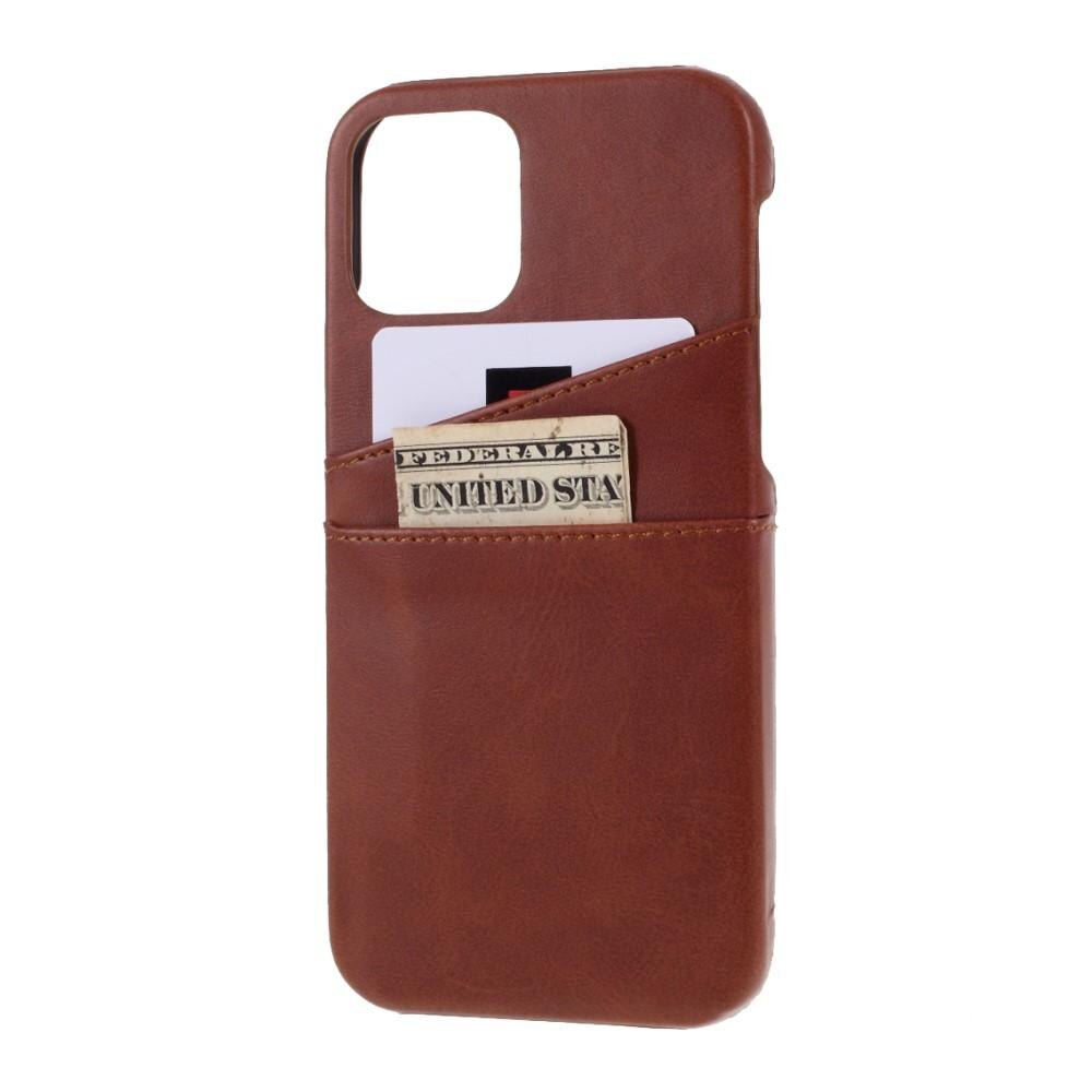 Funda Card Slots iPhone 12/iPhone 12 Pro Marrón