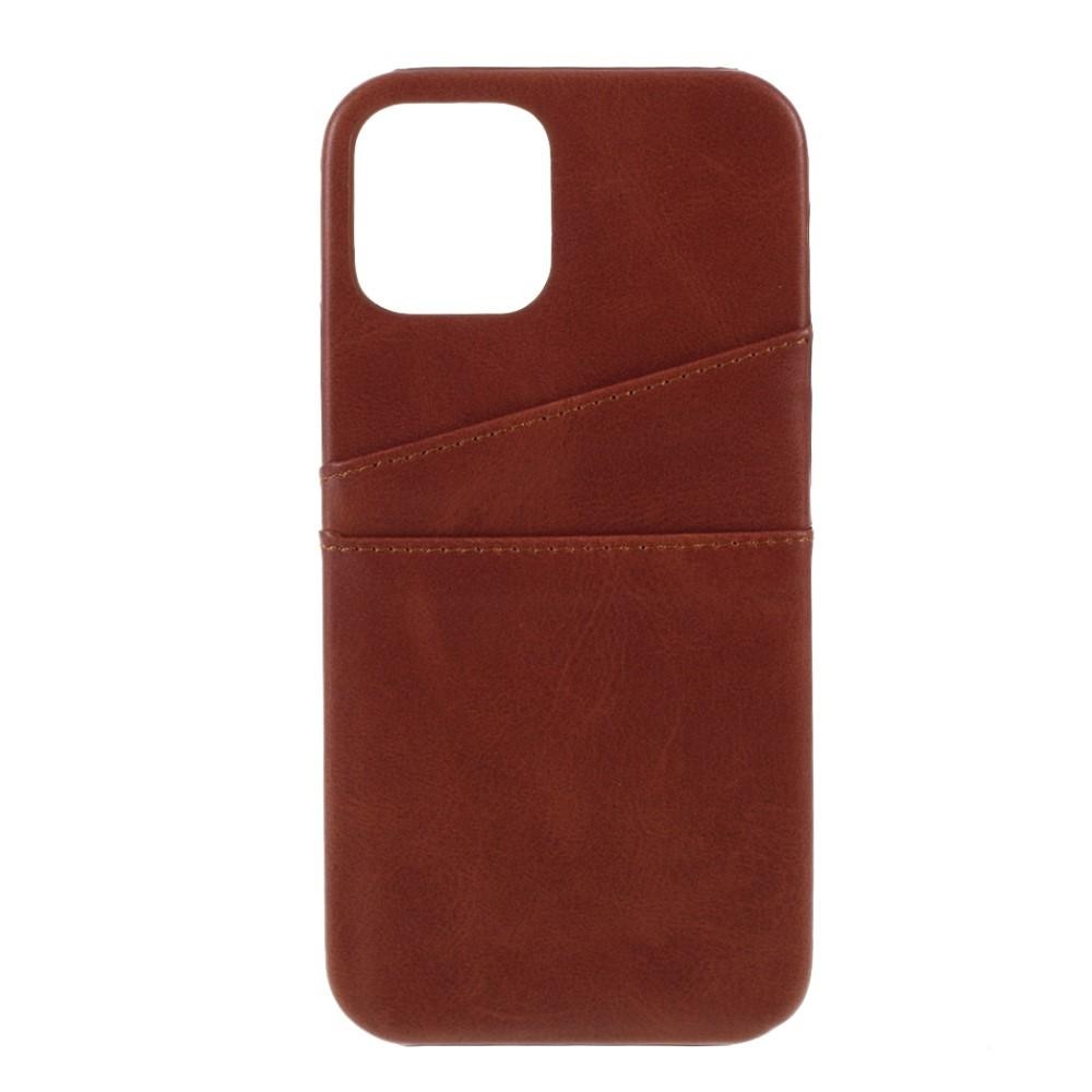 Funda Card Slots iPhone 12/iPhone 12 Pro Marrón
