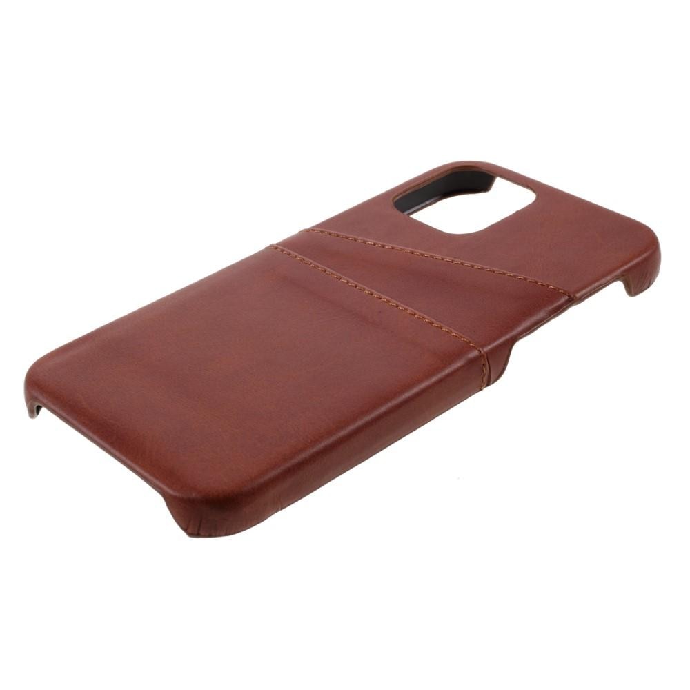 Funda Card Slots iPhone 12/iPhone 12 Pro Marrón