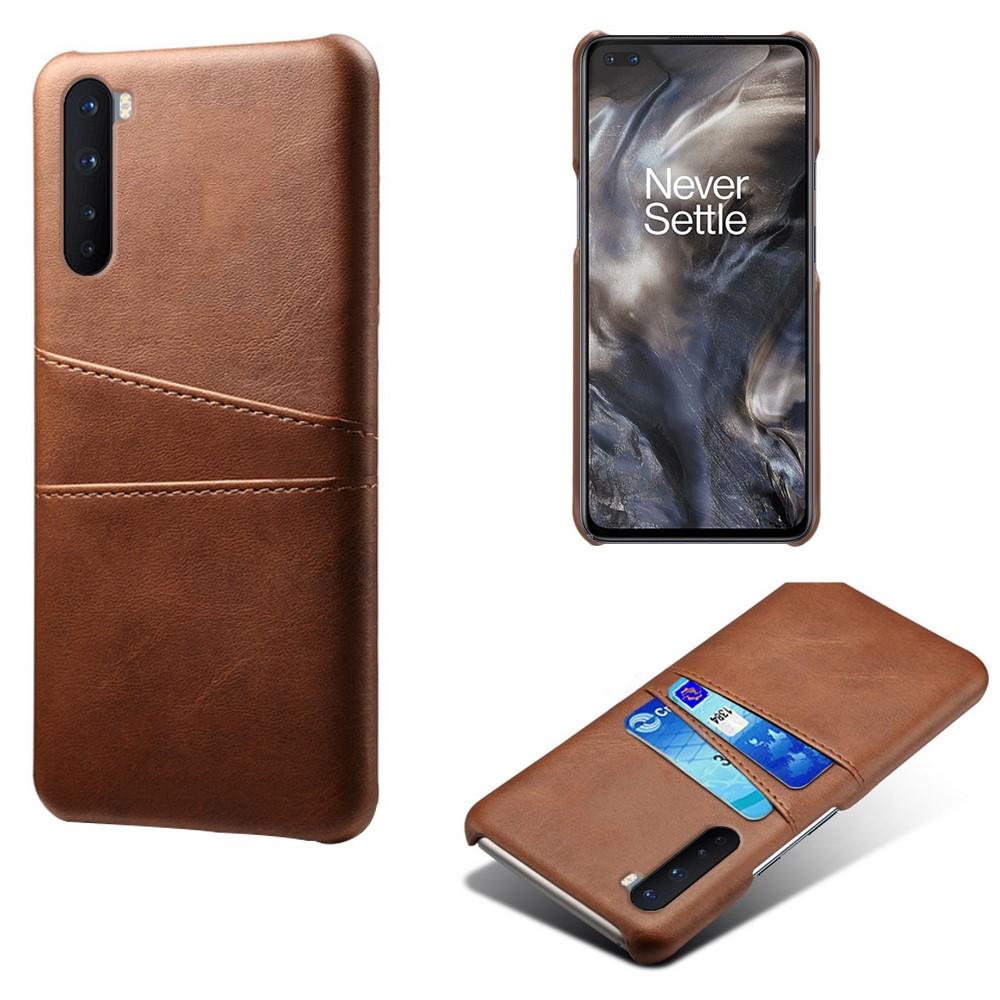 Funda Card Slots  OnePlus Nord Marrón