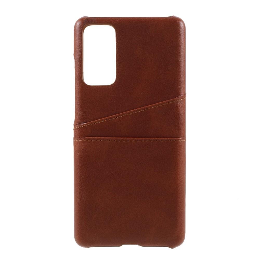 Funda Card Slots Samsung Galaxy S20 FE Brown