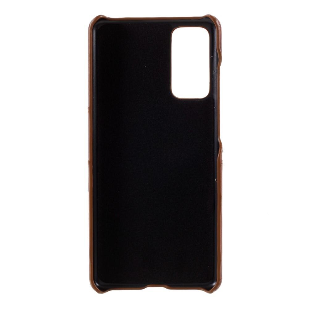 Funda Card Slots Samsung Galaxy S20 FE Brown