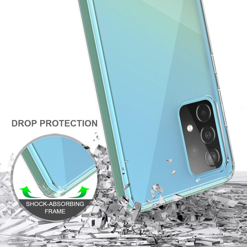 Funda híbrida Crystal Hybrid para Samsung Galaxy A52/A52s, transparente