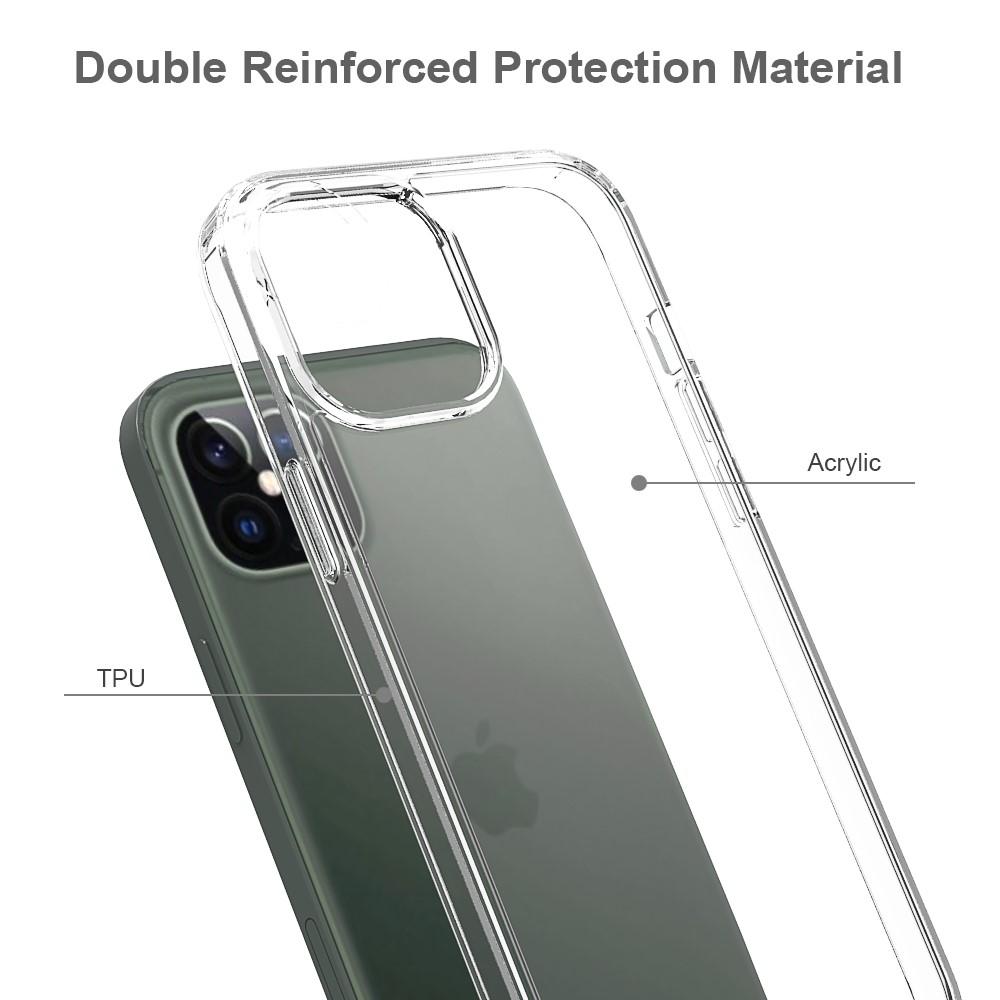 Funda híbrida Crystal Hybrid para iPhone 12 Pro Max, transparente