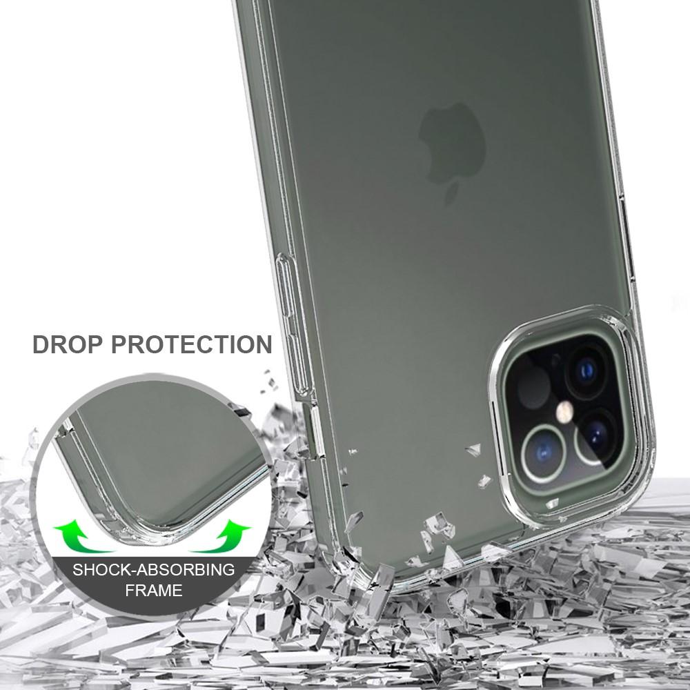 Funda híbrida Crystal Hybrid para iPhone 12 Pro Max, transparente